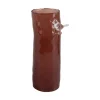 Sale Present time - Vase Bird On Branch large red ochre
