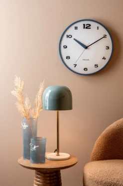 Outlet Present time - Vase Bird On Branch large misty blue