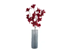Outlet Present time - Vase Bird On Branch large misty blue