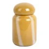 Online Present time - Vase Dulce Raya small ochre yellow