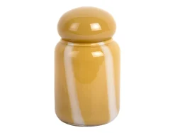 Online Present time - Vase Dulce Raya small ochre yellow