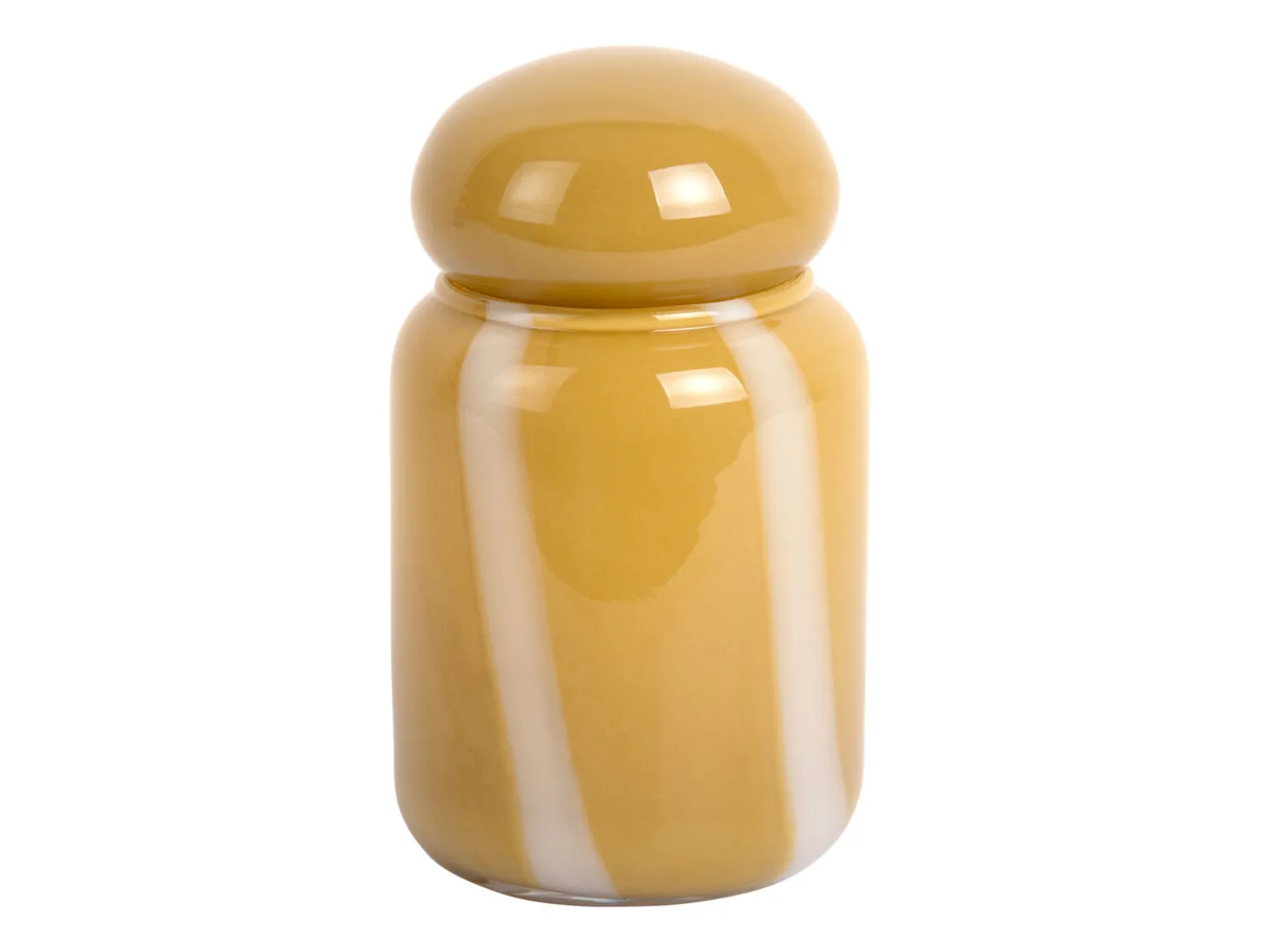 Online Present time - Vase Dulce Raya small ochre yellow