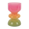 Sale Present time - Vase Funky Vibes glass small multi colour