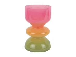 Sale Present time - Vase Funky Vibes glass small multi colour
