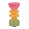 Best Present time - Vase Funky Vibes glass large multi colour