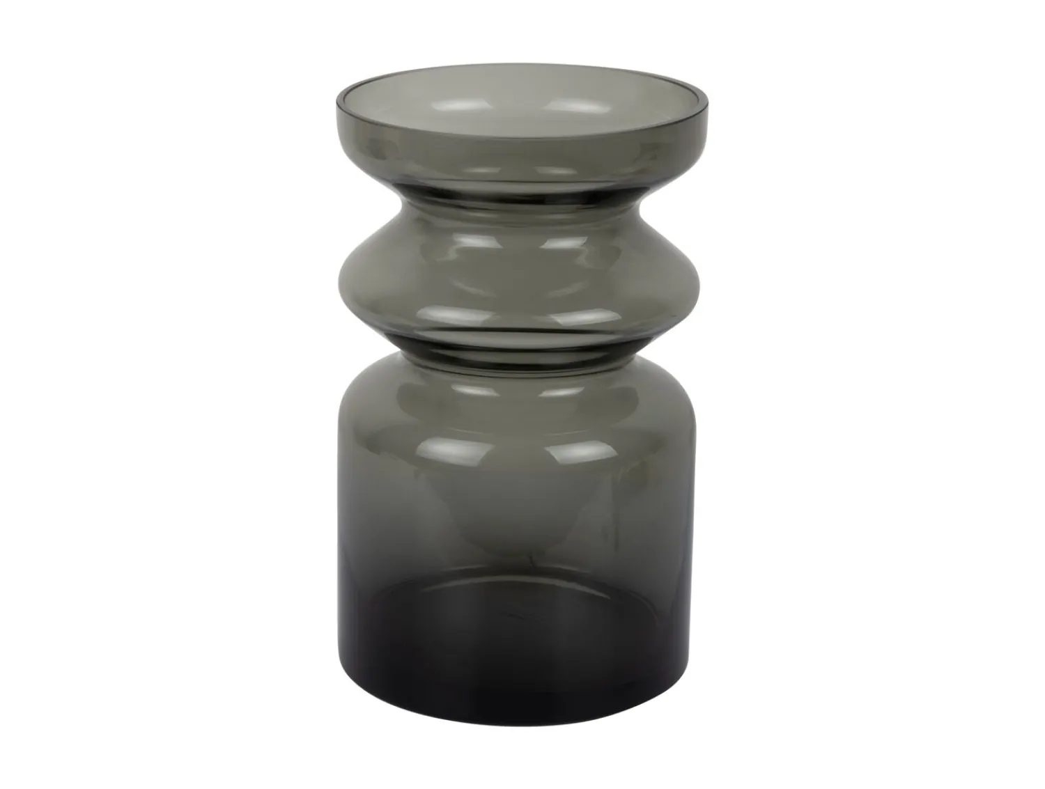 Discount Present time - Vase Gusto dark grey