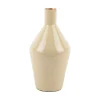 Outlet Present time - Vase Ivy bottle cone iron enamel latte brown