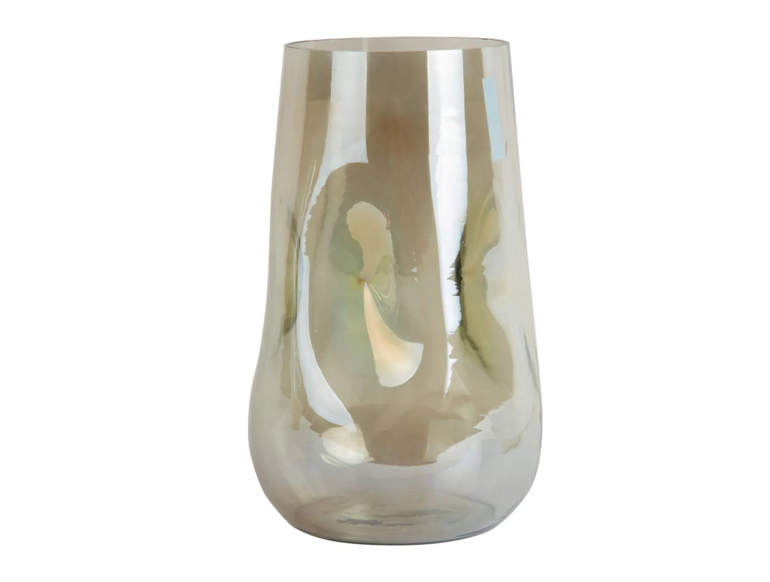 Discount Present time - Vase Luster organic large shiny jungle green