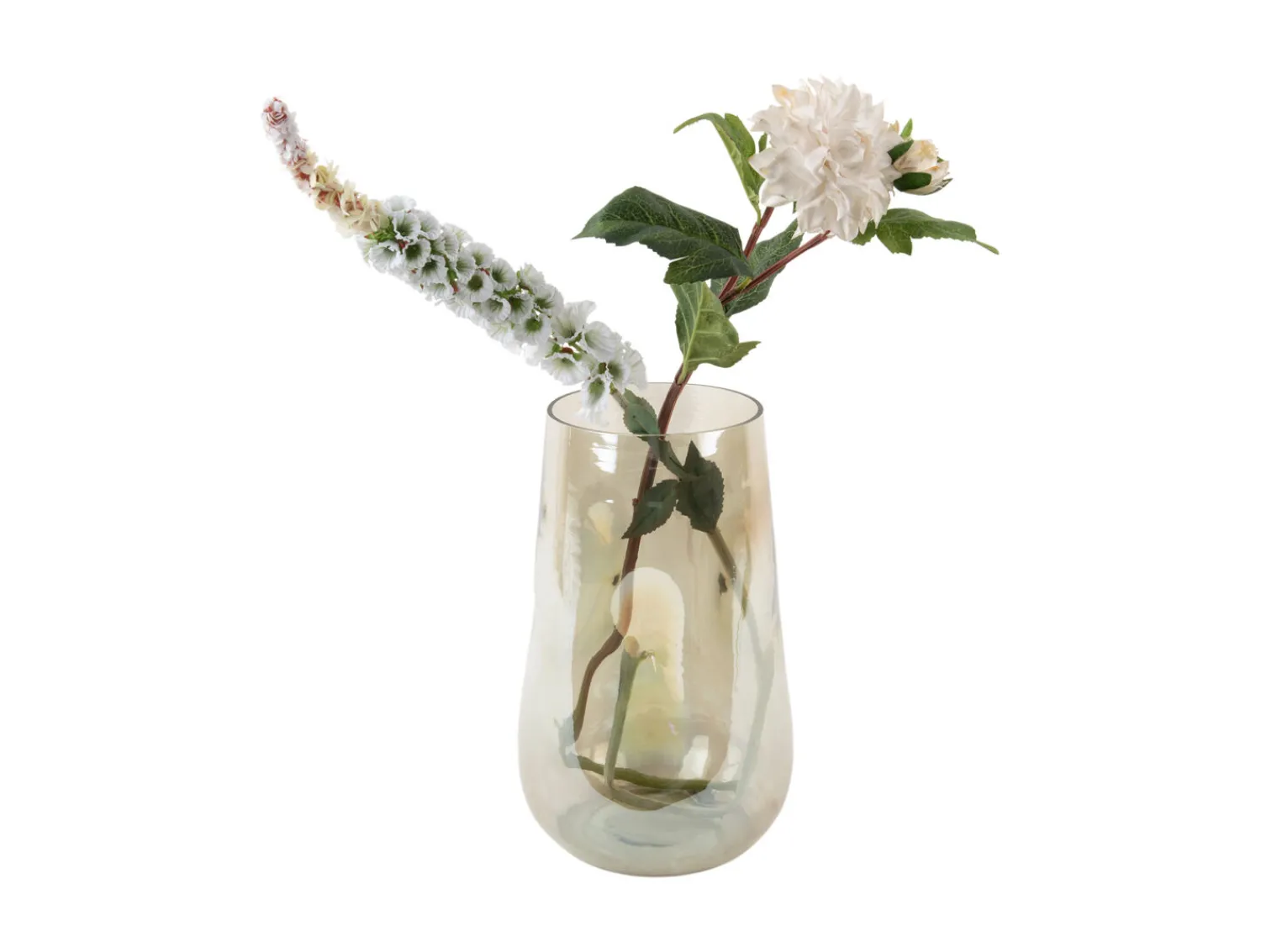 Discount Present time - Vase Luster organic large shiny jungle green