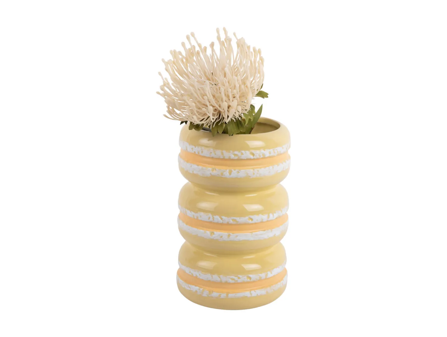 Outlet Present time - Vase Macaron soft yellow
