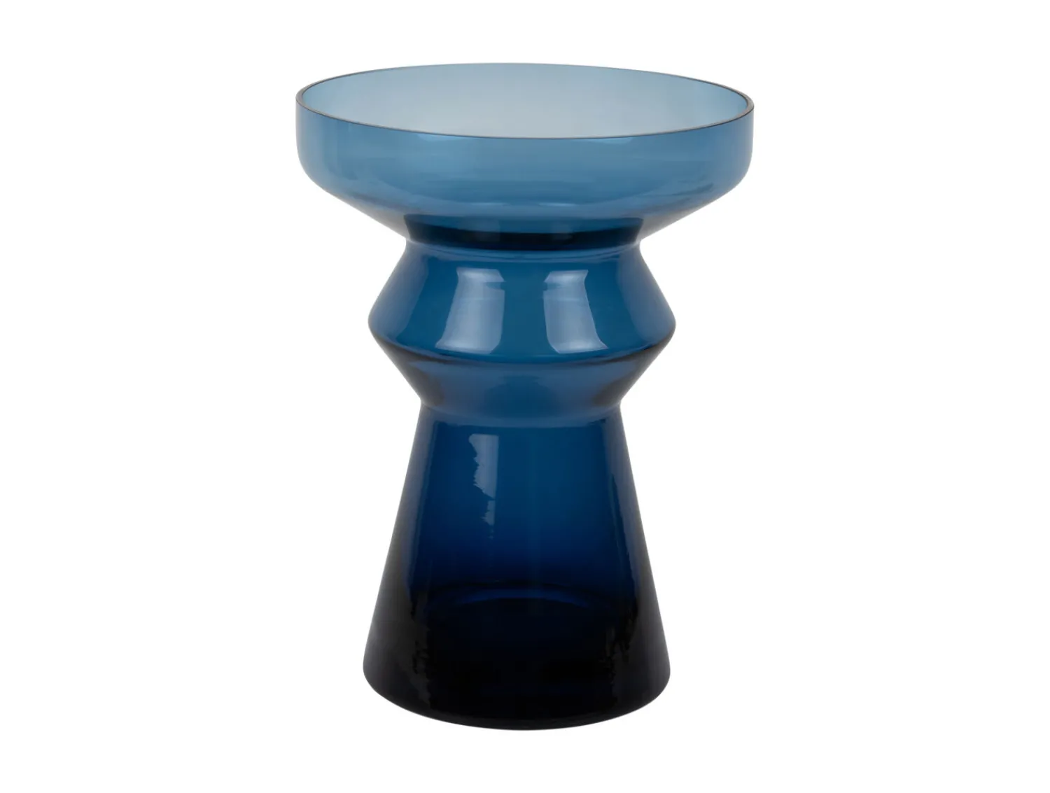 Outlet Present time - Vase Majesto blue