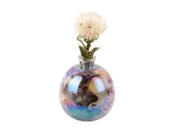 Discount Present time - Vase Melange bottle pearly chocolate brown