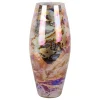 Clearance Present time - Vase Melange cone pearly chocolate brown