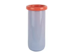 Discount Present time - Vase Plegado XL soft purple w. bright orange
