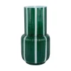Clearance Present time - Vase Rayado Retro high retro green