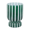 Discount Present time - Vase Rayado Retro medium retro green