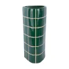 Outlet Present time - Vase Retro Tiles triangular large retro green