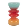 New Present time - Vase Summer Vibes glass large multi colour