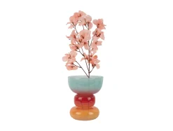 New Present time - Vase Summer Vibes glass wide multi colour