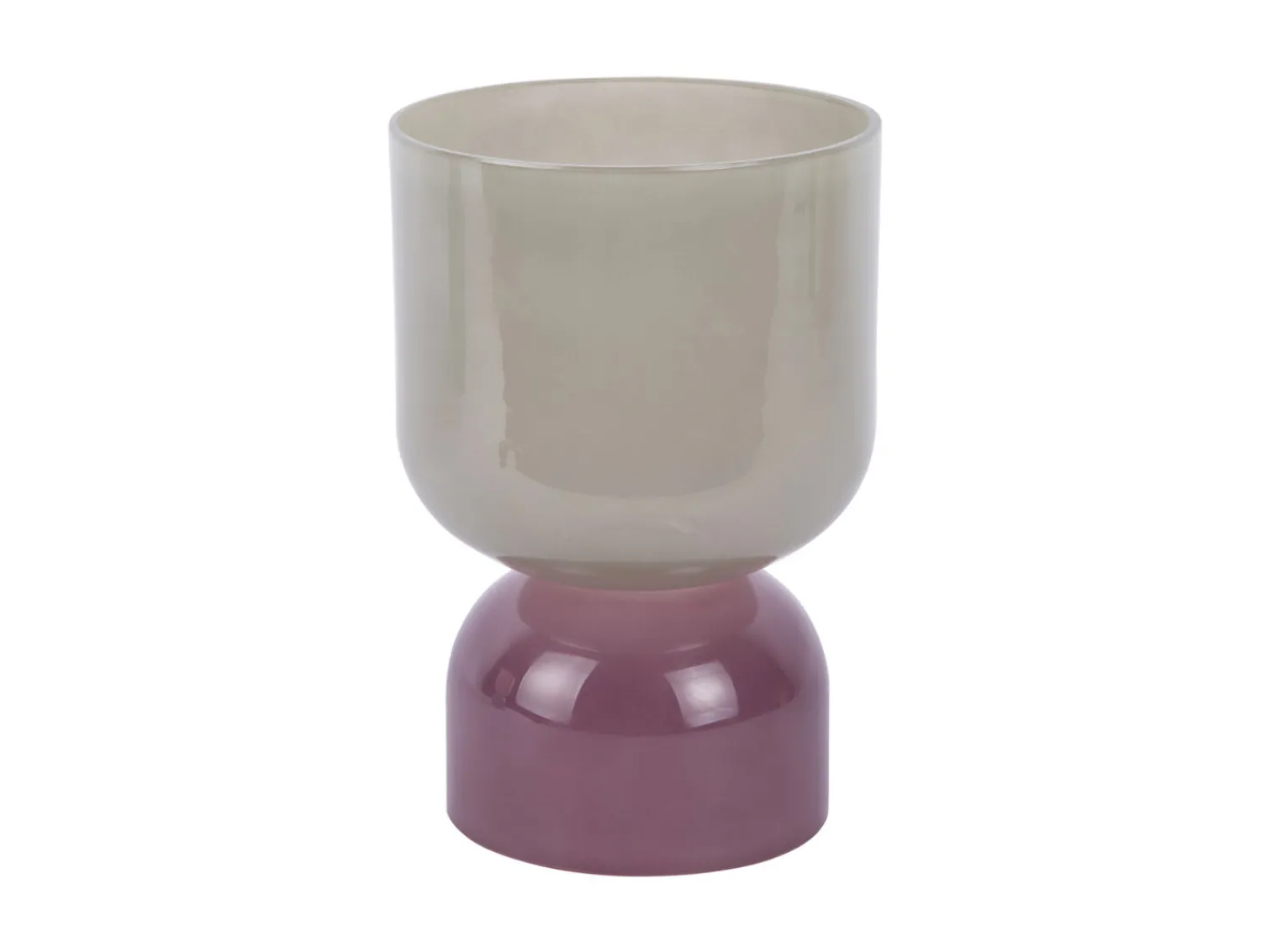 Sale Present time - Vase Variado Colores small grayed jade w. light mauve