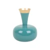 Hot Present time - Vase Yara enamel turquoise blue