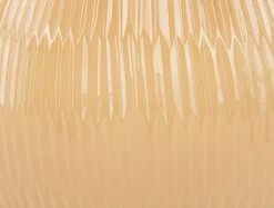Online Present time - Votive Chique Ribbed large glass latte brown