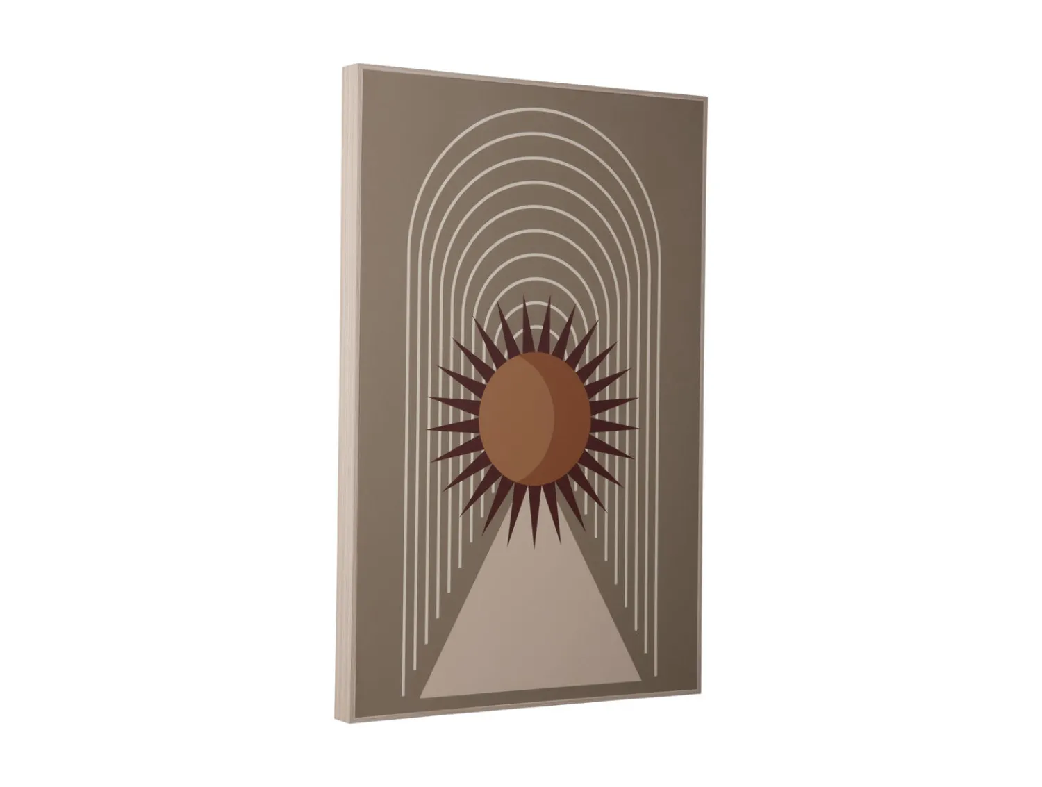 Present time - Wall art Arco Sol