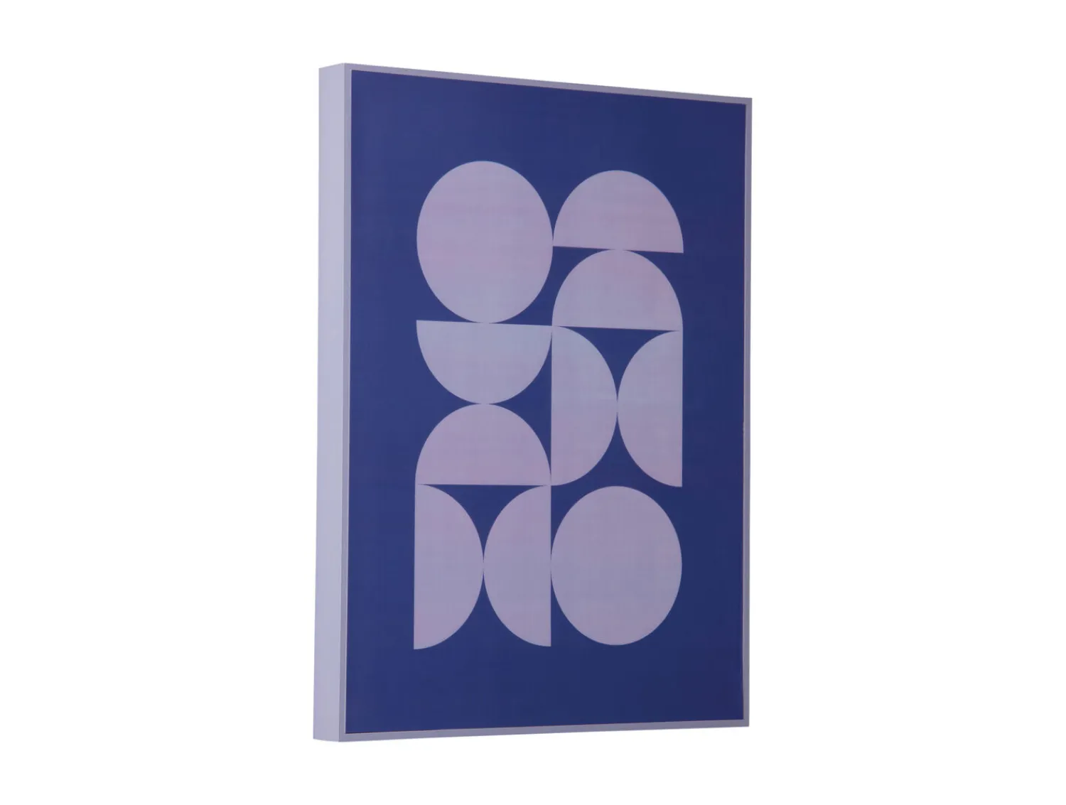 Outlet Present time - Wall art Geo Abstracto cobalt blue