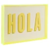 New Present time - Wall art Hola medium bright green