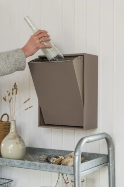 Outlet ReCollector - Affaldssortering, affaldsbeholder, bæredygtig, brun, Fungi Brown