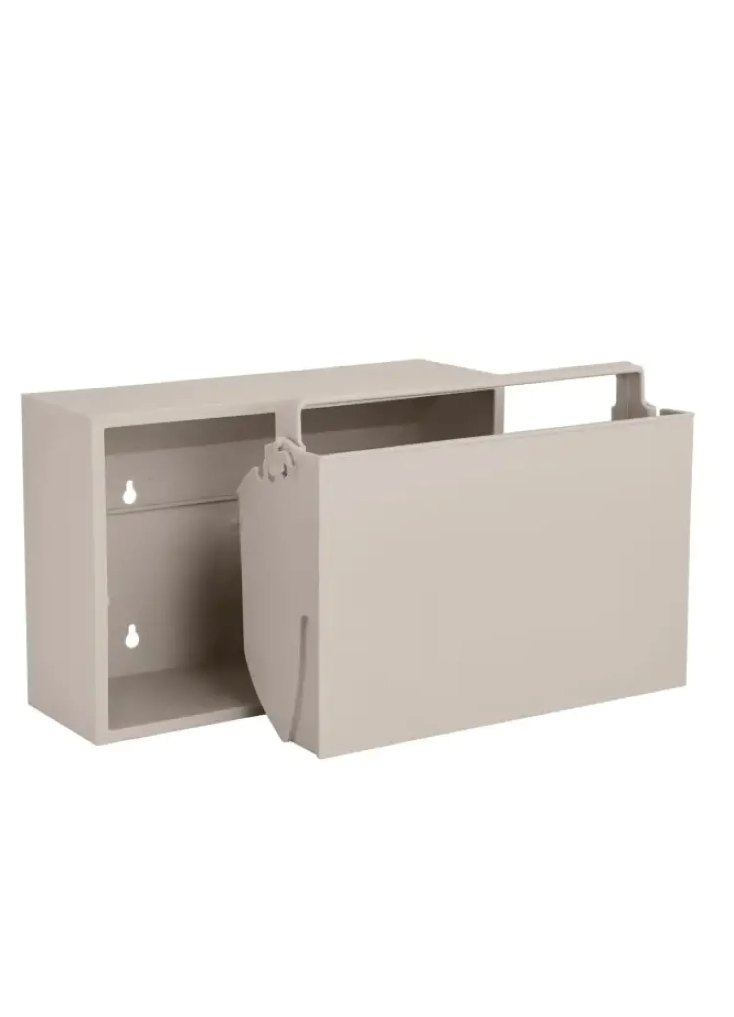 Hot ReCollector - Mini box - Opbevaring - Silver Cloud Grå
