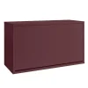 Outlet ReCollector - Skobox - Væghængt - Maroon Red