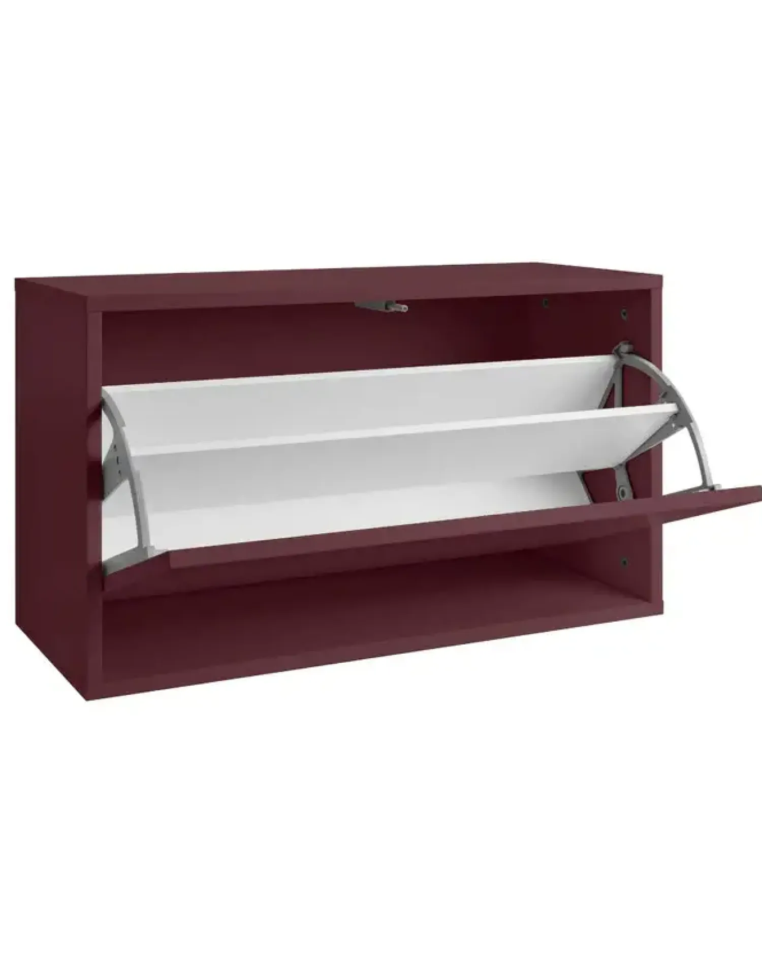 Outlet ReCollector - Skobox - Væghængt - Maroon Red