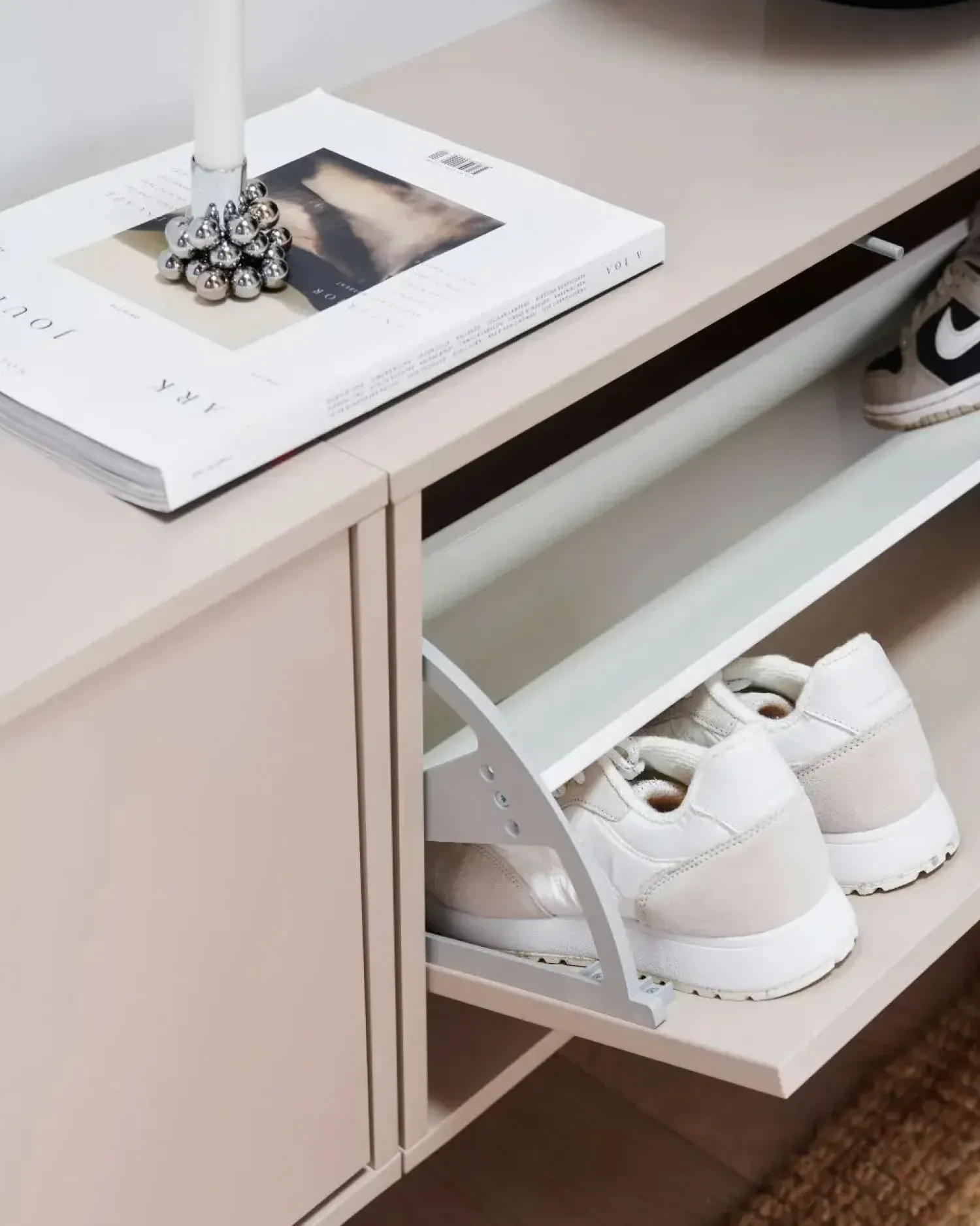 Online ReCollector - Skobox - Væghængt - Silver Cloud Grey