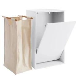 Outlet ReCollector - Vasketøjskurv, Hvid, Brilliant White, bæredygtig