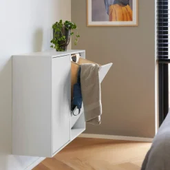 Outlet ReCollector - Vasketøjskurv, Hvid, Brilliant White, bæredygtig