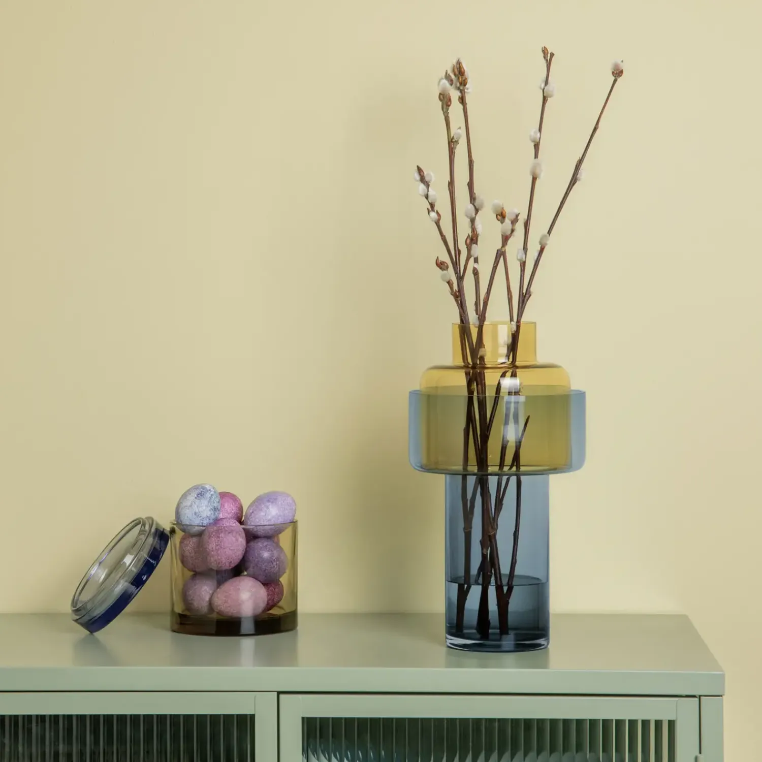 Discount REMEMBER - "Aura" vase - amber