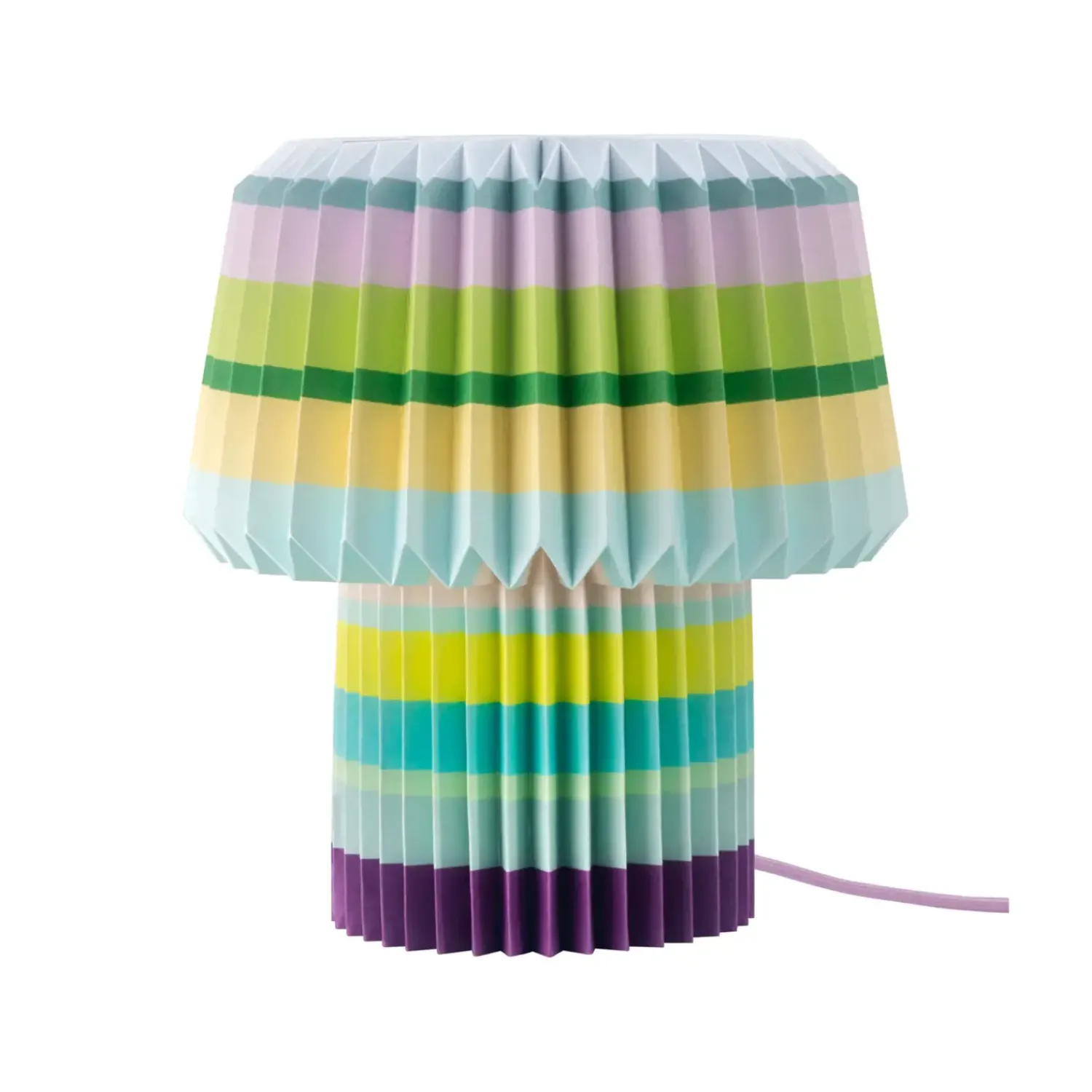 Clearance REMEMBER - Bordlampe i papir - Anna stripes