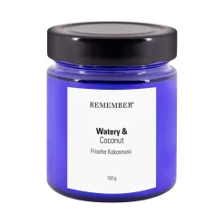 Clearance REMEMBER - Duftlys "Watery & Coconut"