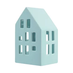 Sale REMEMBER - Fyrfadslys hus - Nyhavn 'blue'