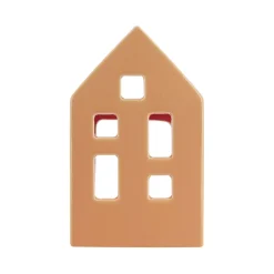 Clearance REMEMBER - Fyrfadslys hus - Nyhavn 'peach'