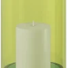 Best REMEMBER - Glas lanterne "Lucius" - Large - Lime