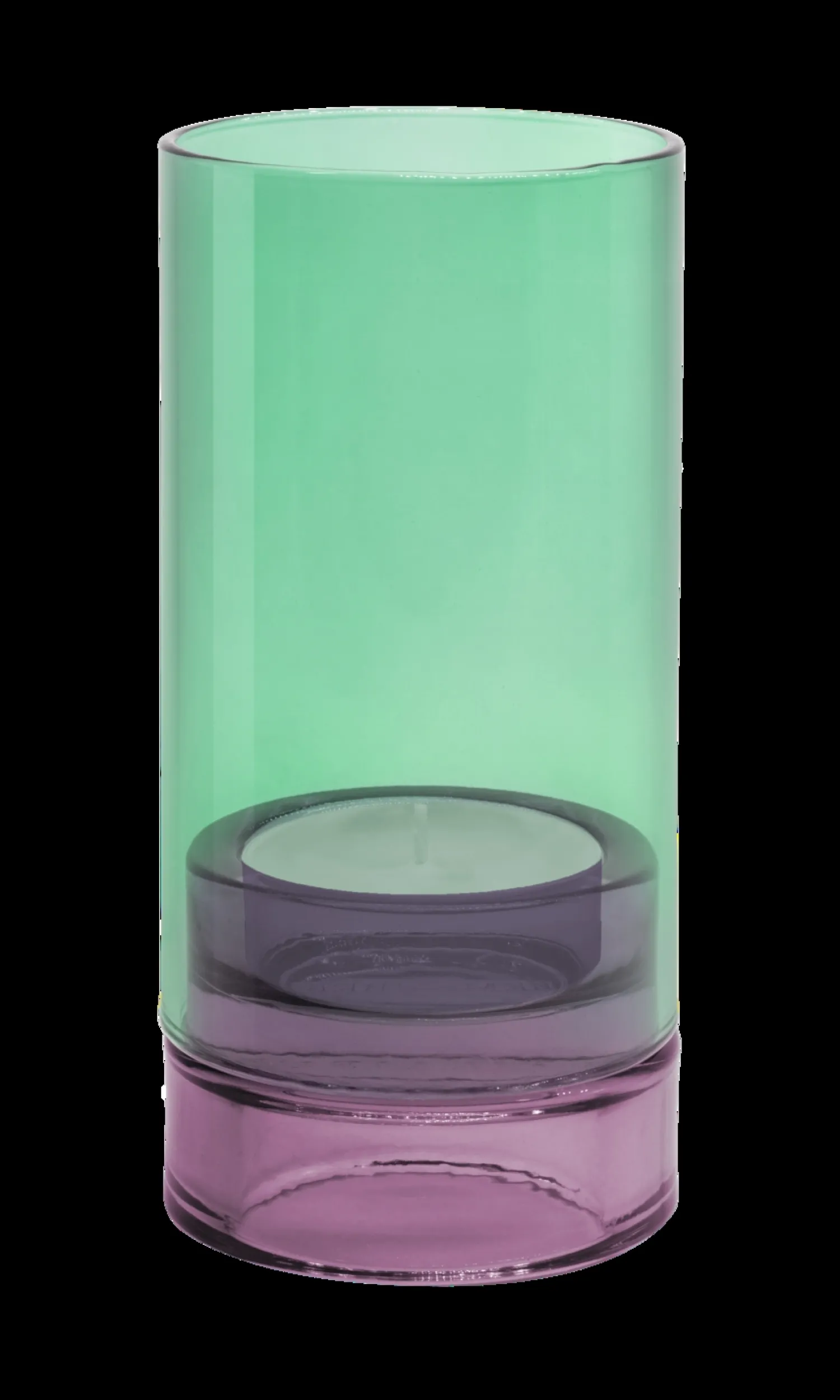 Best REMEMBER - Glas lanterne "lys" - Aqua