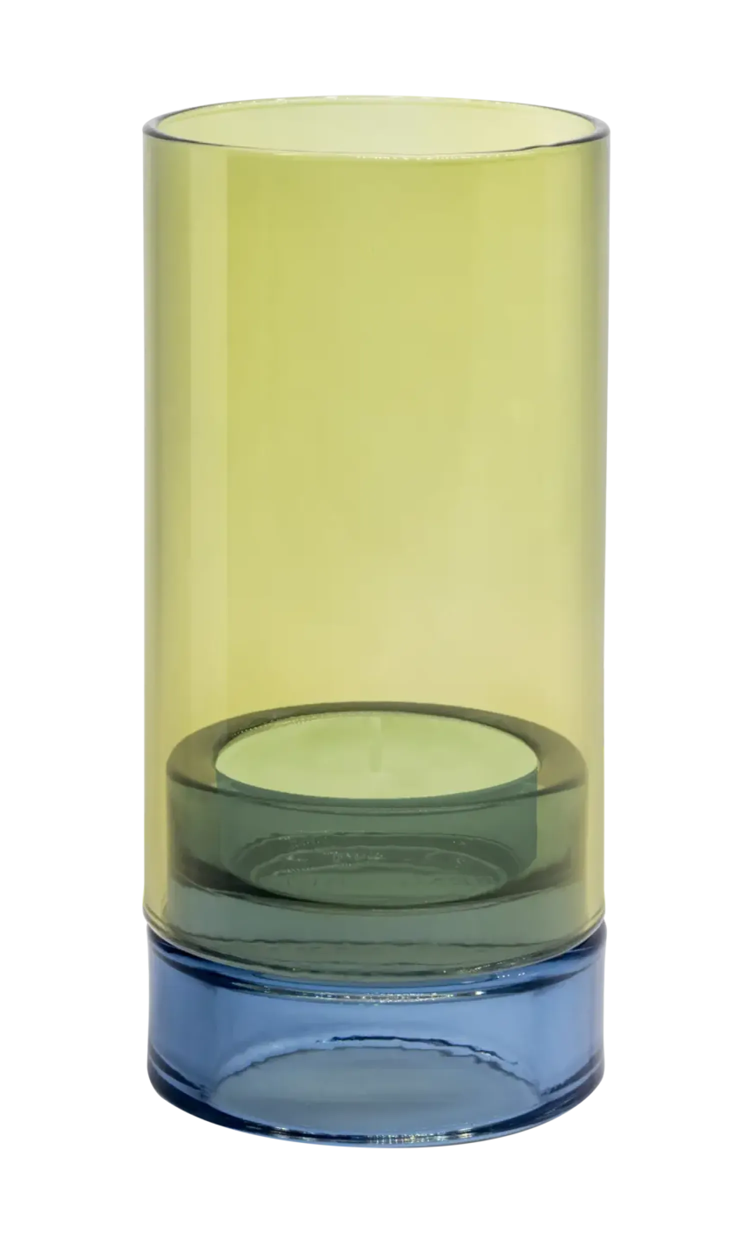 New REMEMBER - Glas lanterne "lys" - Lime