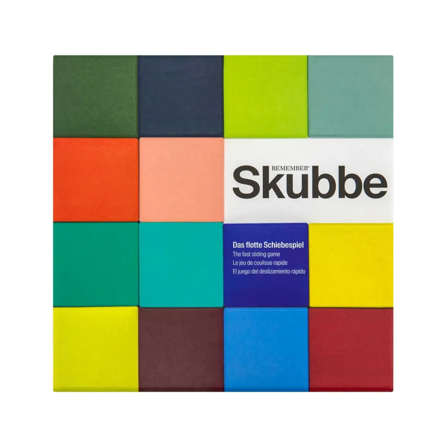Outlet REMEMBER - Spil - The fast sliding game "SKUBBE"