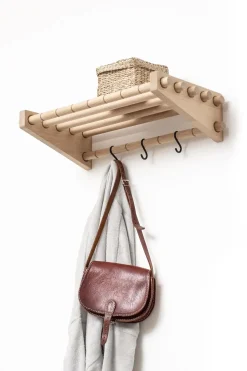 Outlet Roon & Rahn by We Do Wood - Moodrack hattehylde - 52 cm, Natur