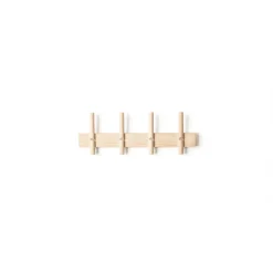 Discount Roon & Rahn by We Do Wood - Reces Knagerække, Lys eg, 48 cm.