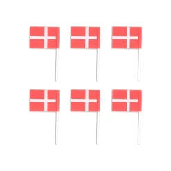 New Royal Series - Lagkageflag i silikone - pakke med 6 stk.