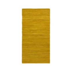 Hot Rug Solid - Bomuldstæppe, amber - 60x90 cm.