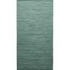 Discount Rug Solid - Bomuldstæppe, jade - 140x200 cm.